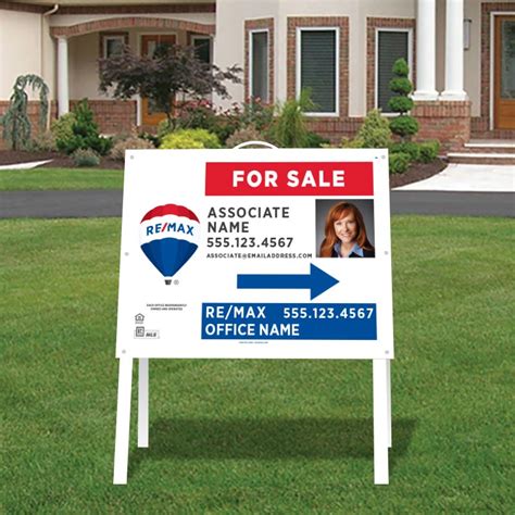  REMAX Real Estate Signs | Dee Sign ®. Huge selection of Factory Direct Custom High quality REMAX yard signs, open house signs, Sturdy brochure boxes, personalized name riders, and feather flags. Design, proof and order online! 